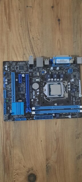 ASUS H61 ANAKART + İ3-3240 İŞLEMCİ + STOK FAN