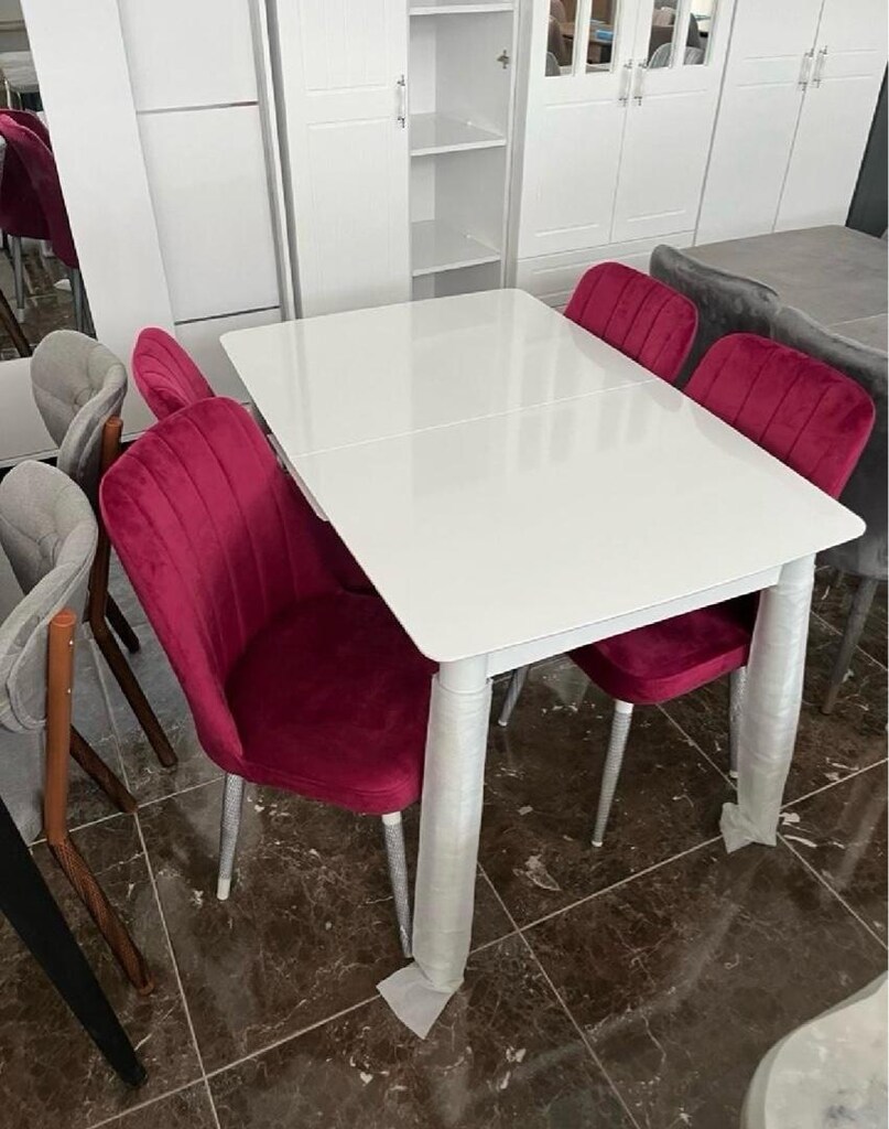 Mağazadan beyaz venüs masa takımı - 2