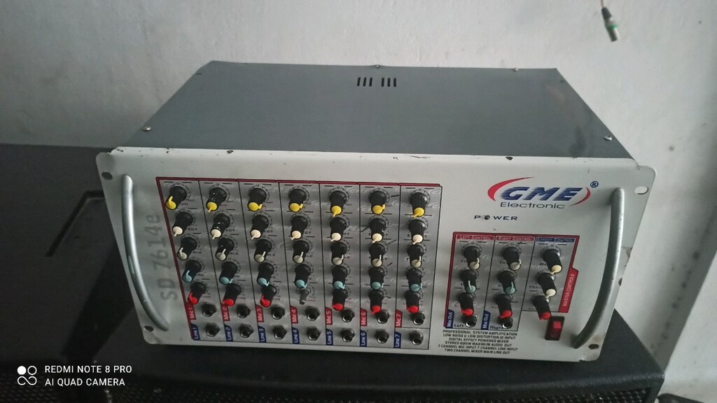 1 ADET professional Kup amfi GMe marka 600 watt - 4