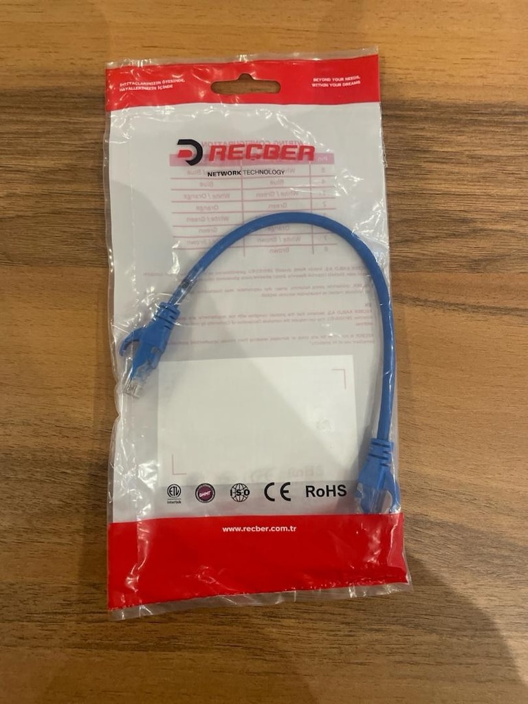 REÇBER CAT6 UTP 26 AWG LSZH 0.25 - 2