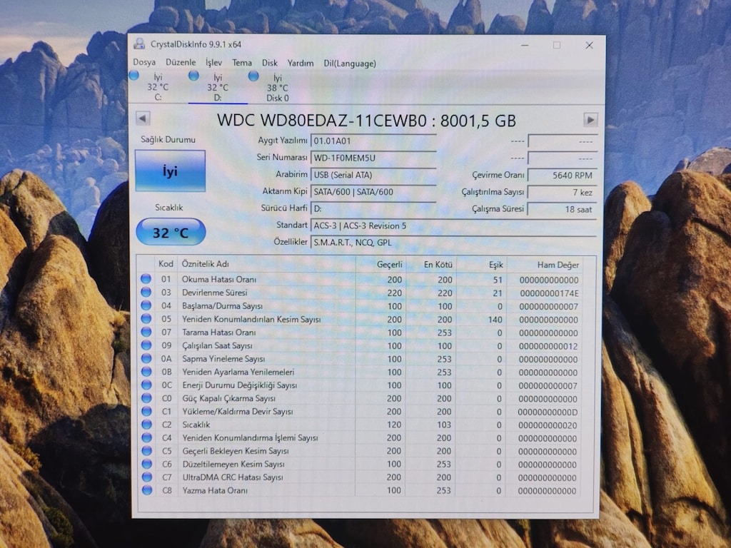 WD Elements Desktop 8TB Taşınabilir Harddisk - SIFIRA YAKIN - 12