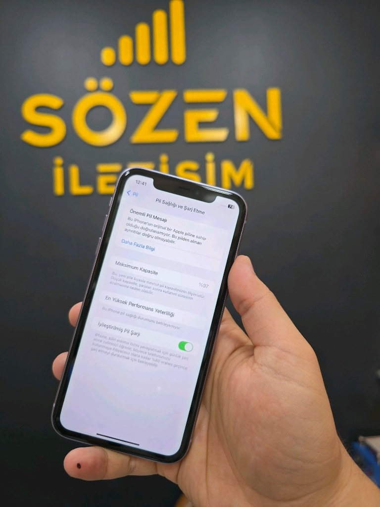 SÖZEN İLETİŞİM İPHONE 11 128GB PİL 97 KUTULU - 6