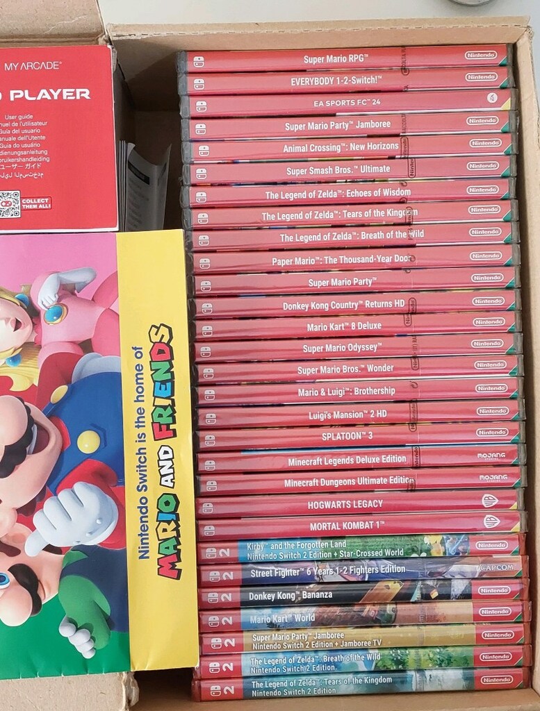 Sıfır kapalı kutu Lütfen açklmyı okuyn Swith Mario Party Jamboree oyun - 2