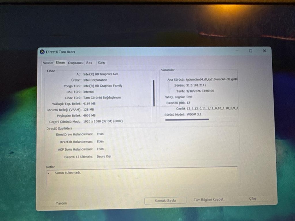 i7 DELL LATITUDE 5580 LAPTOP PC DIZUSTU BILGISAYAR - 4