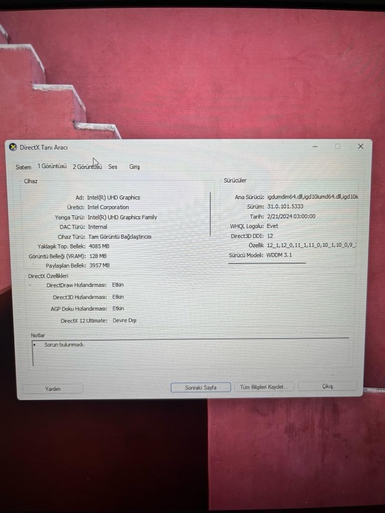 Asus Tuf Gaming F15 Laptop - 7