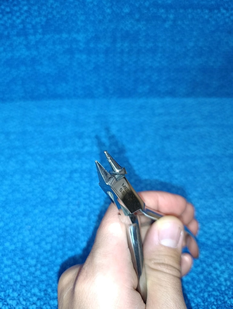 Paslanmaz Cerrahi Çelik Kolye Ucu Büküc Pense Pens - 2