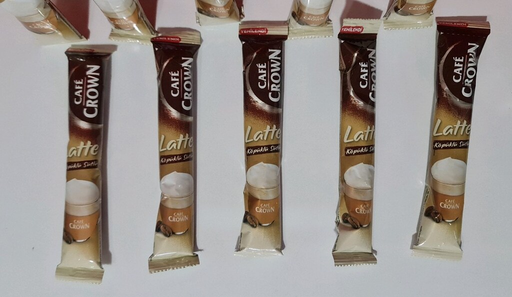 10 adet Cafe Crown LATTE 17 gr. 10 lu paketler halindedir. - 5
