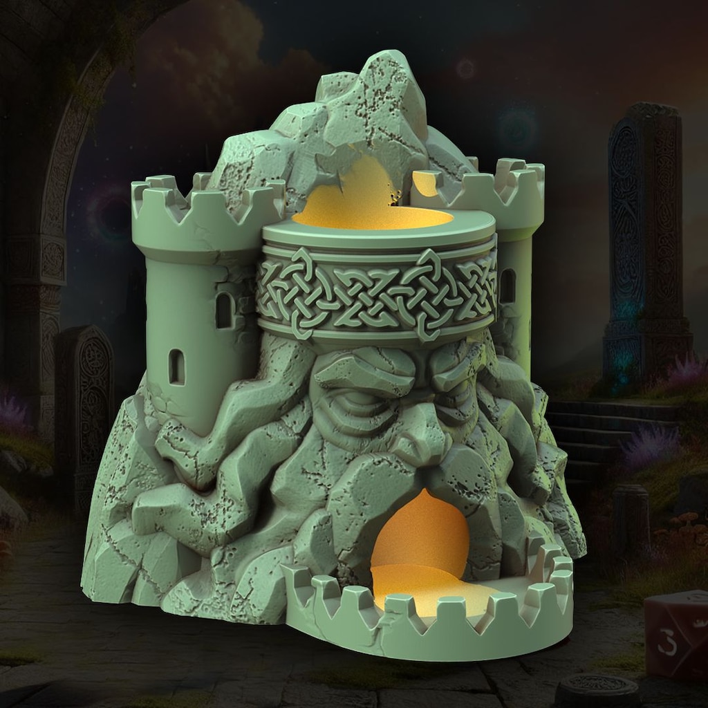 Özel üretim Dicetower (Zar kulesi) D&D için - 8
