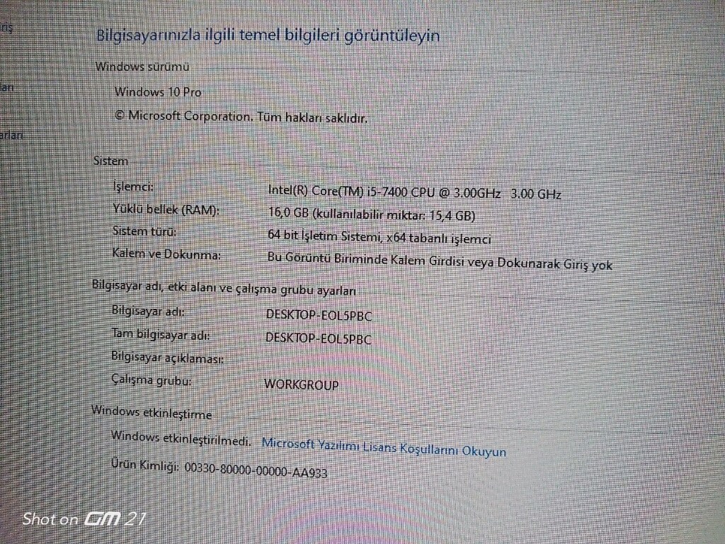 Lenovo 16 gb DDR 4 RAM TAM TAKIM! - 2