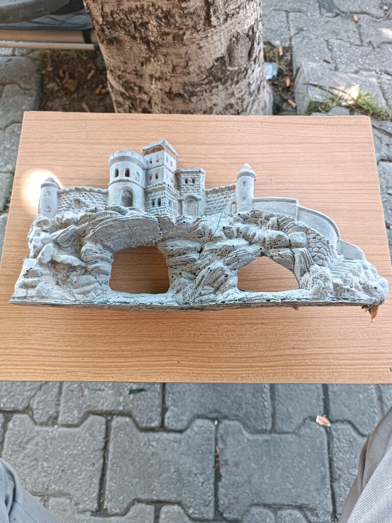 Akvaryum dekor büyük boy 36 cm en 21cm boy fotoda görüldüğü gibi - 2