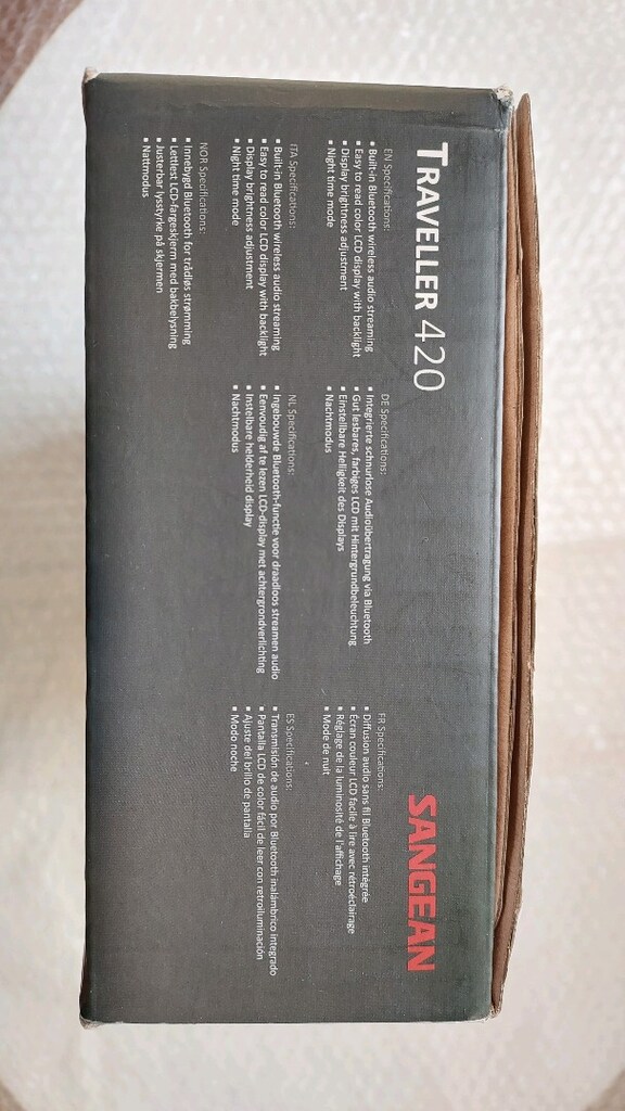 SANGEAN DPR-42BT DAB PLUS FM RDS'Lİ RADYO BLUETOOTH ÇALAR - 19