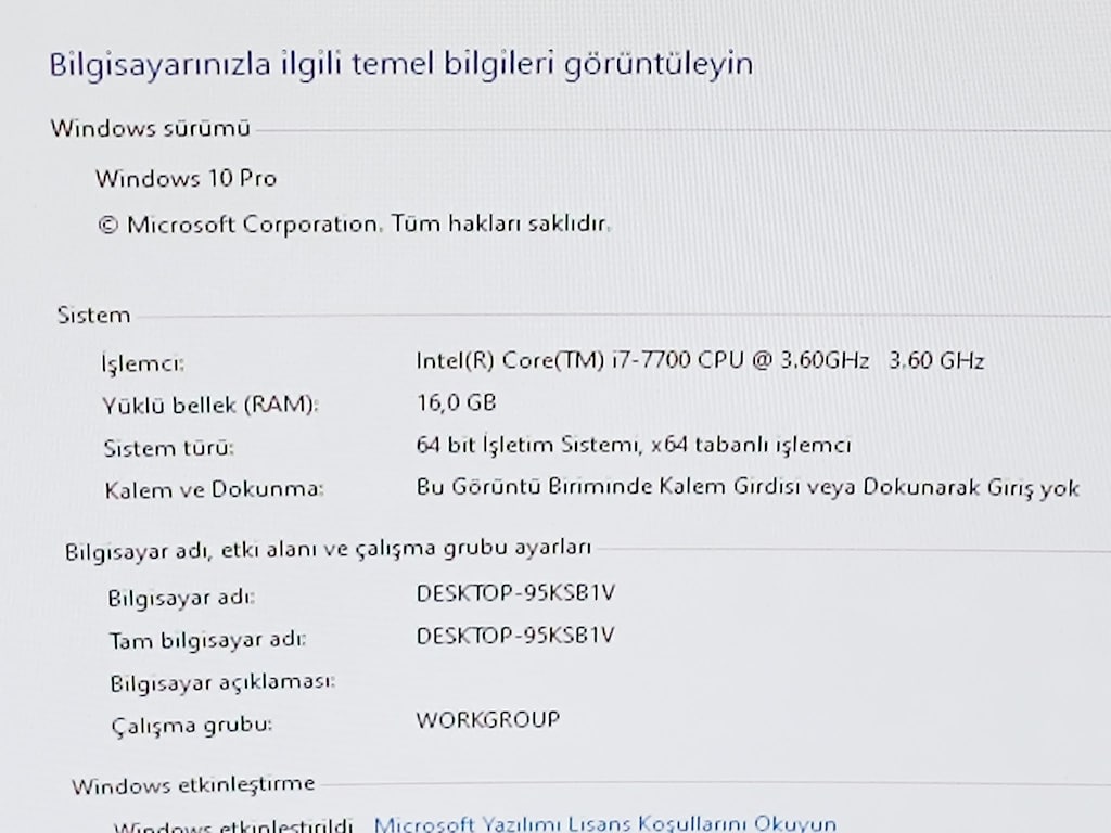 7.NESİL - İ7 OYUN BİLGİSAYARI - 5