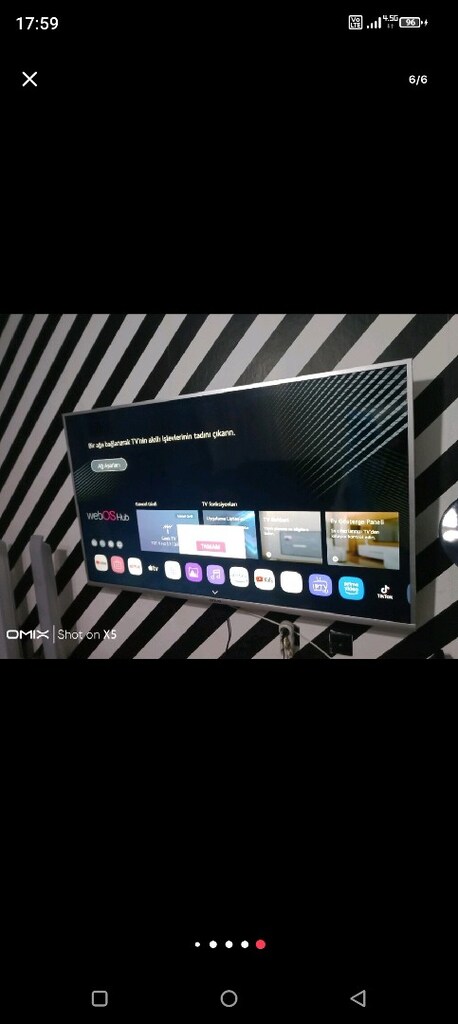 165 ekran 65 inç Android webos TV - 2