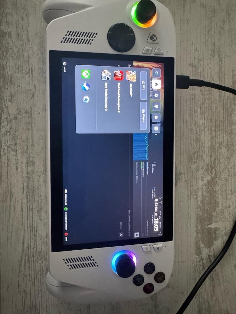ASUS ROG XBOX ALLY Z2a 2 yıl ASUS Türkiye garantili SIFIR GİBİ - 3