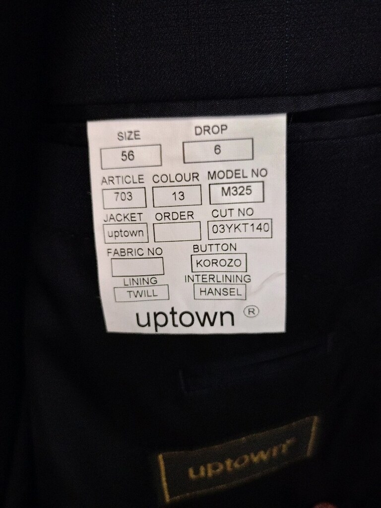Uptown erkek takım elbise - 4