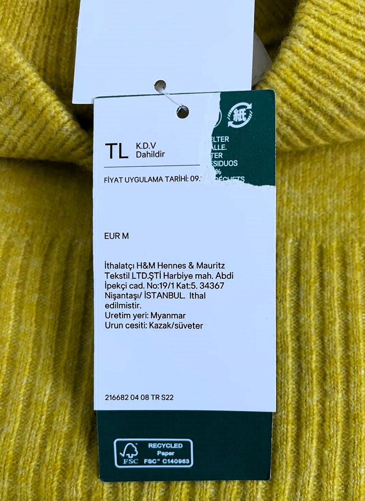 H&M TRİKO KAZAK - 5