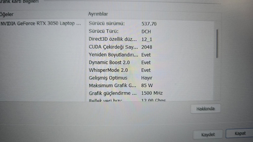 LENOVO İDEAPAD GAMİNG DDR5 OYUNCU LAPTOP. - 10