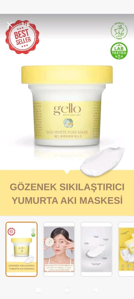 koreya yüz maske - 3