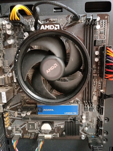 ADM Ryzen 5 4500 İşlemci+Soğutucu.