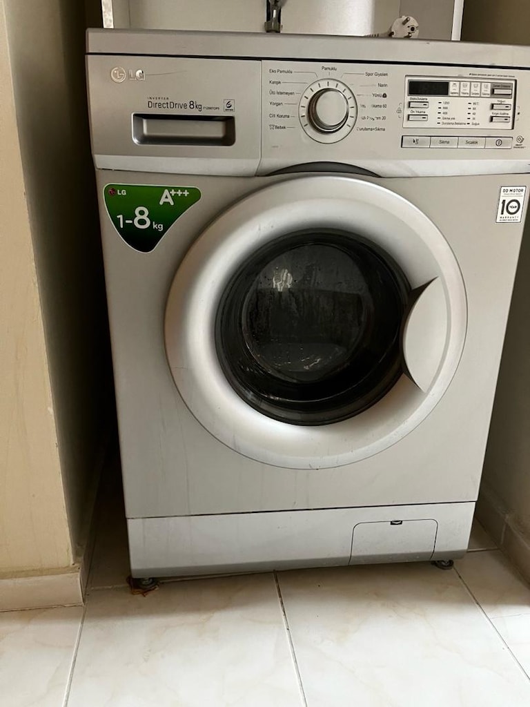 LG Inverter Direct Drive 8 KG A+++ 1200 Devir – Sorunsuz Çalışıyor. - 2