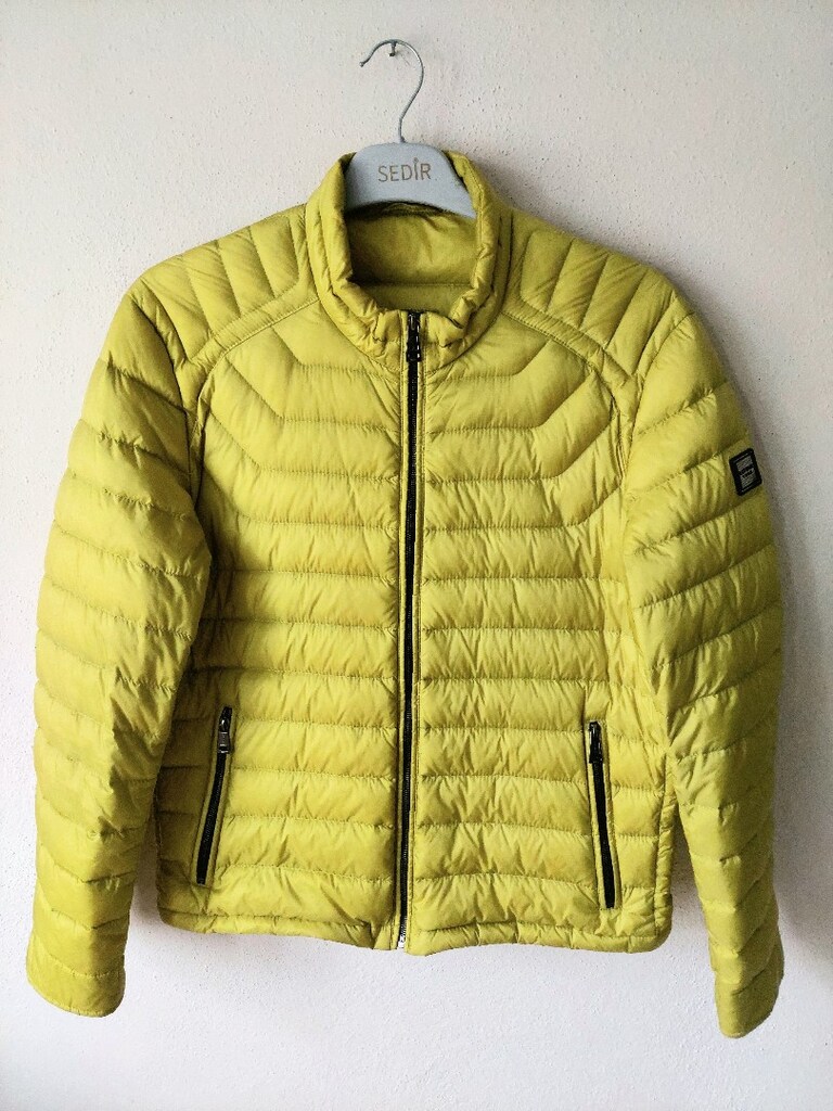 LUFIAN Kenny Kaz tüyü dolgu Mont - 14