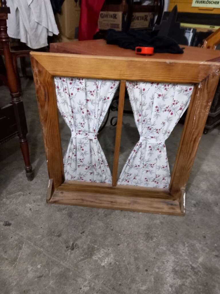 Vintage mykanos dekoratif ahşap çerçeve