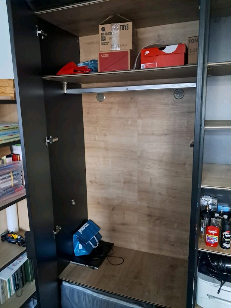 çilek mobilya aynalı dolap hasarsız - 5