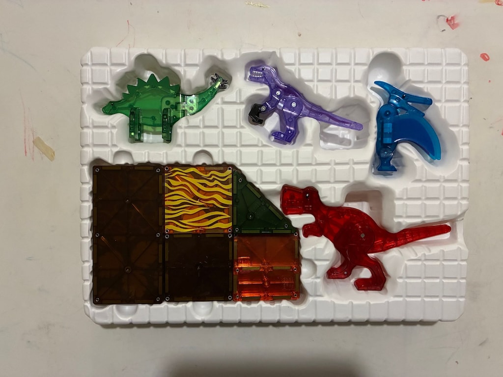 Magnatiles Dinozor Dünyası 40 Parça - 3