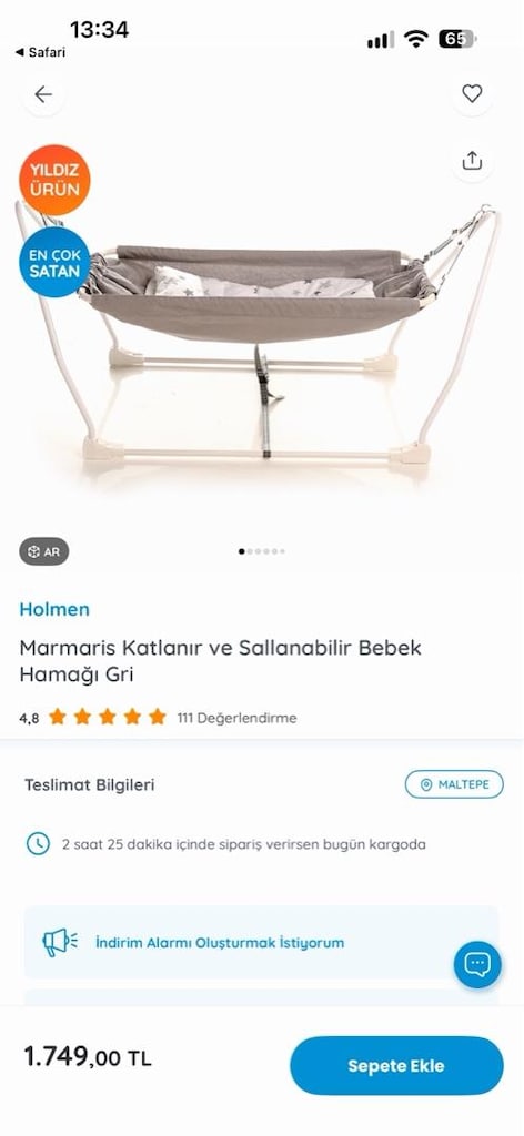 Bebek Hamak - Salıncak - 4