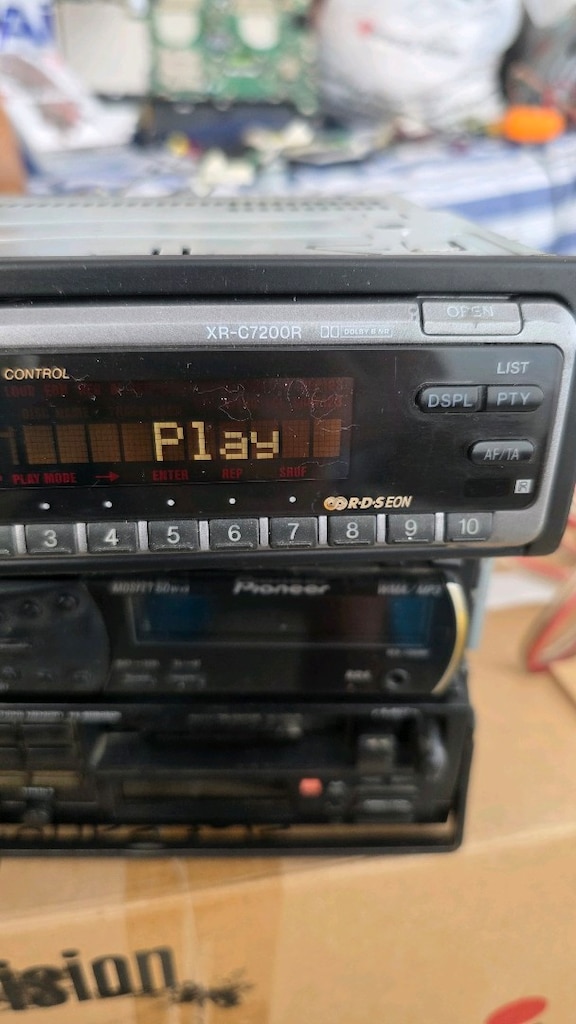Efsane serilerden, Sony XR-C7200R AMS 3 amfi çıkışlı araba teybi. - 3