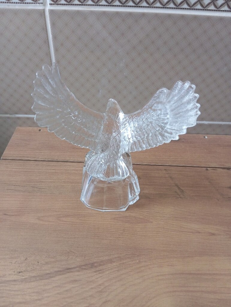 kartal figürlü masa saati - 3