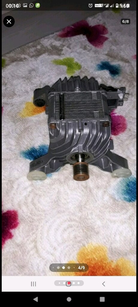Bosch çamaşır makine motoru 9 kiloluk sağlam çalışır vaziyette - 5