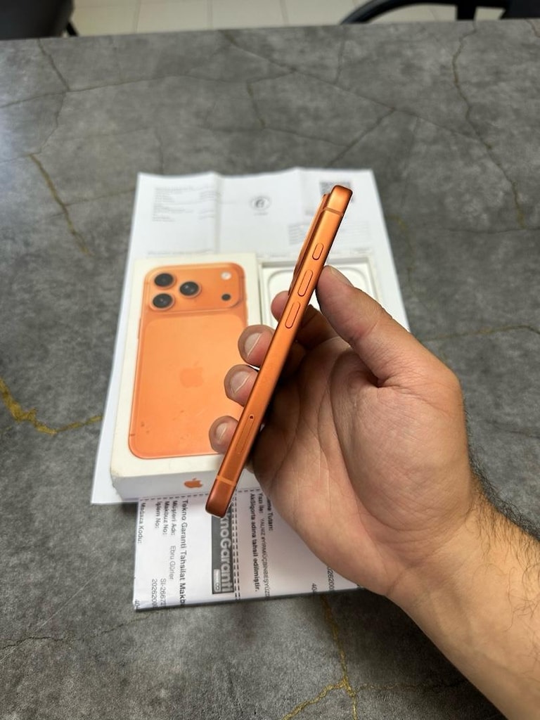 iPhone 17 pro yurtiçi kutulu faturalı 21 ay garantili 2 yıl kaskolu - 6