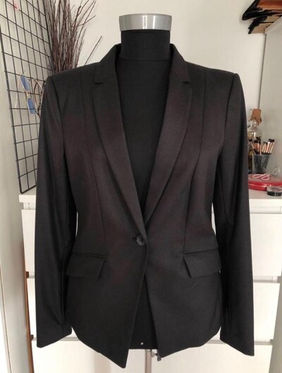 H&m siyah ceket