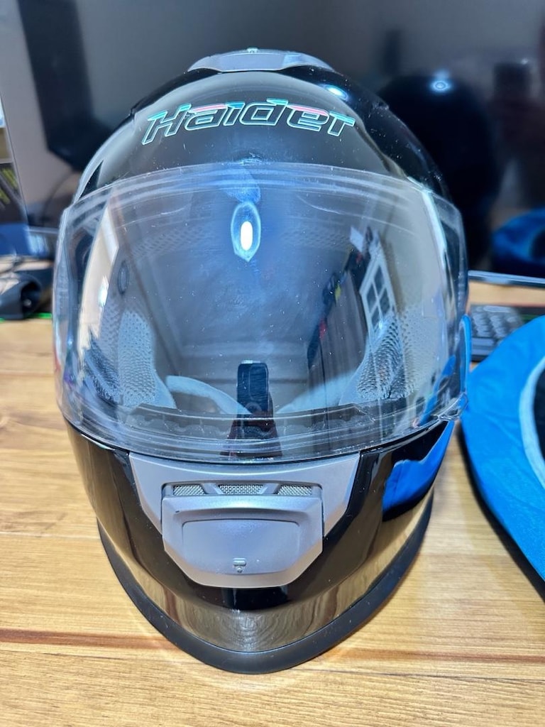 Güneş vizörlü Haider kask - 5
