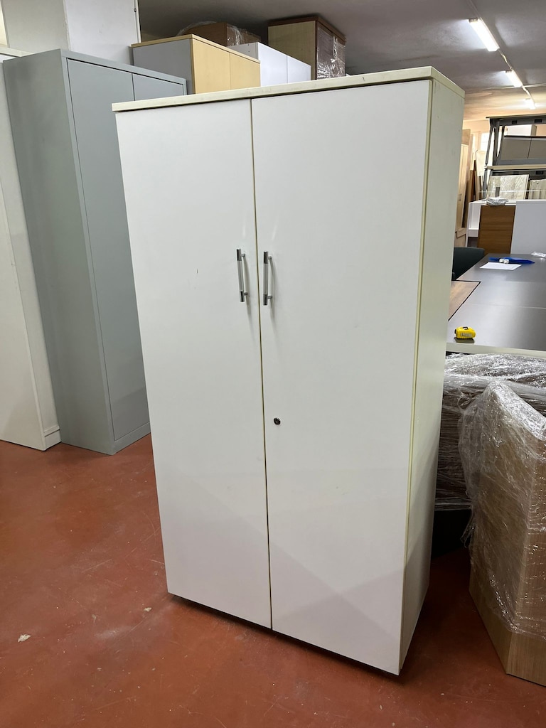 KLAS OFİS PENDİK 160x80x40 BEYAZ DOSYA DOLABI İKİNCİ EL - 4