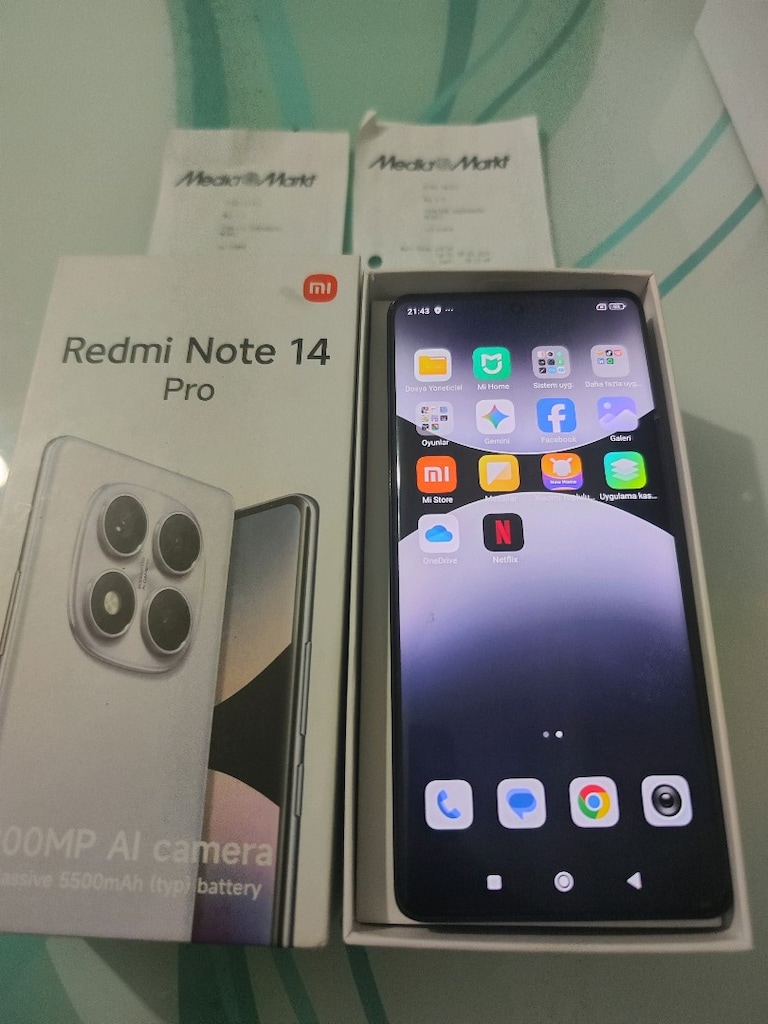 KARTA TAKSİT 08.03.2027 GARANTİLİ REDMİ NOTE 14 PRO 8/256 GB KUTU FATU - 4