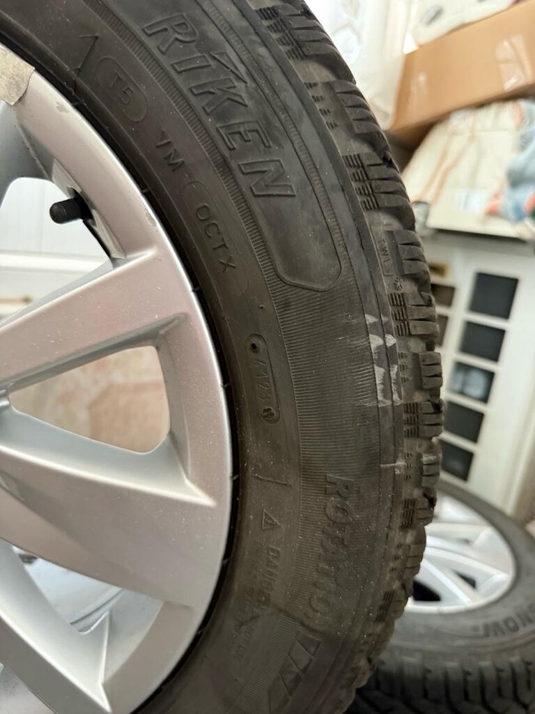 Passat B7 çıkma orijinal 16” jant ve kışlık lastik - 8