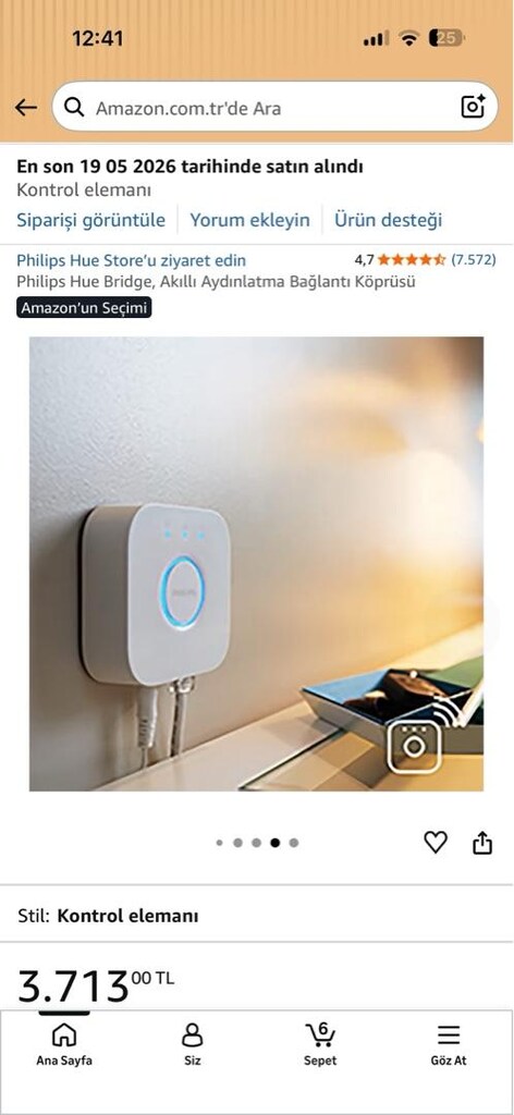 PHILIPS HUE KOMPLE SET ( SYNC 2 ) - 6