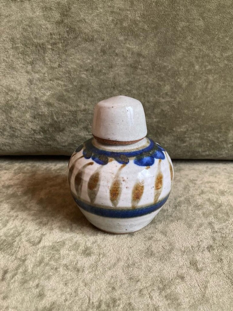 El Yapımı Seramik Sosluk Matara - 2