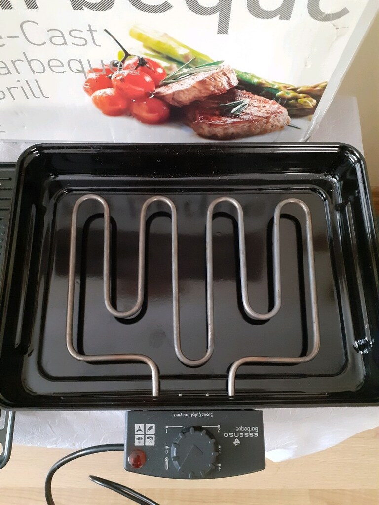 Essenso Döküm Elektrikli Barbeque Grill (Dumansız Izgara) - 4