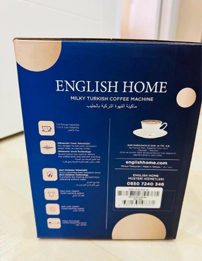 English Home Kahve Makinesi - 7