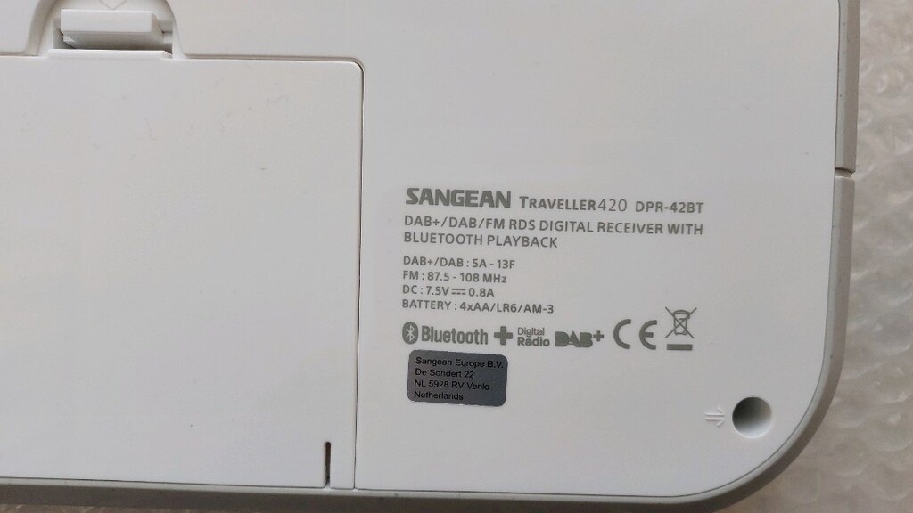 SANGEAN DPR-42BT DAB PLUS FM RDS'Lİ RADYO BLUETOOTH ÇALAR - 12