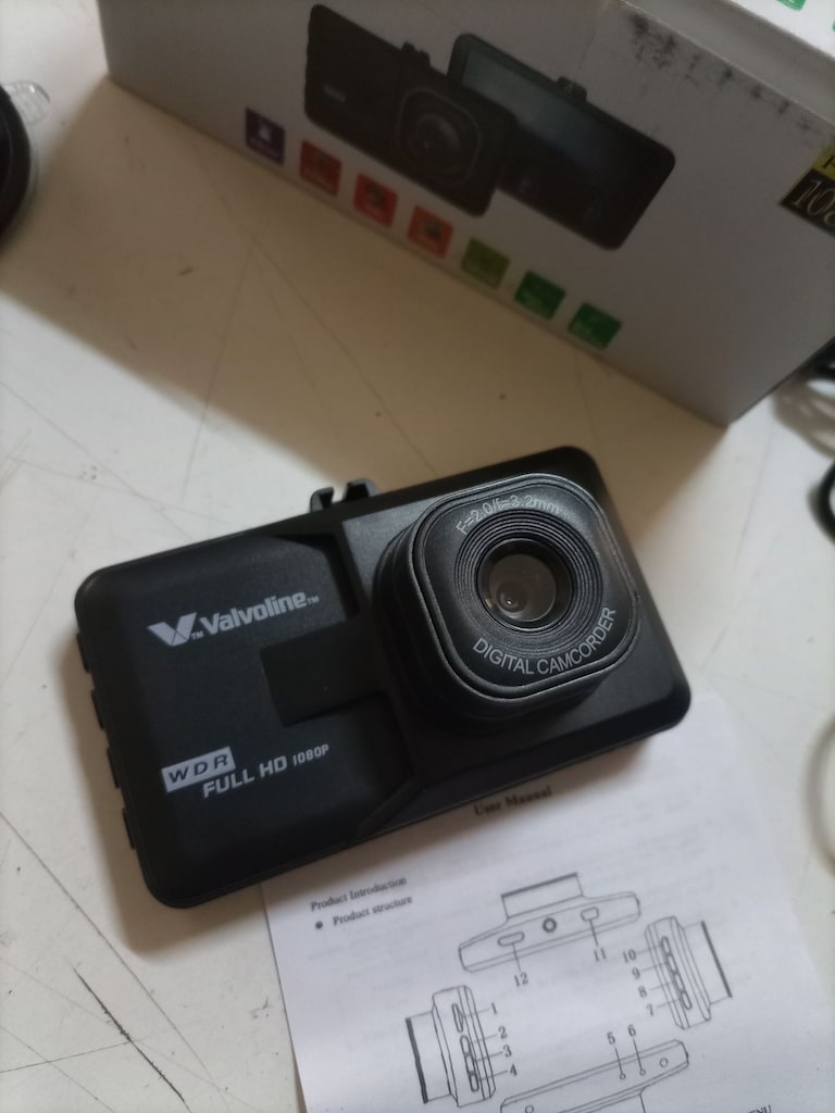 Vehicle Blackbox Dvr Full Hd 1080P Yol Kayıt Kamerası Oto Kamera - 6