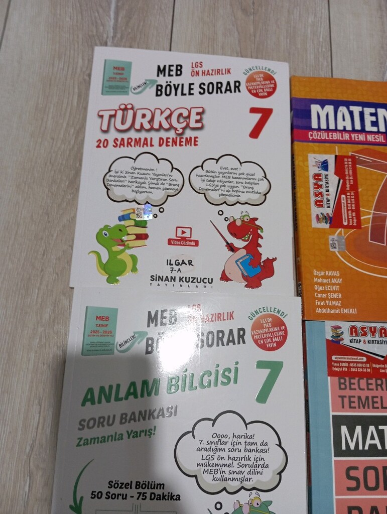 7.sınıf temiz test kitabı - 5