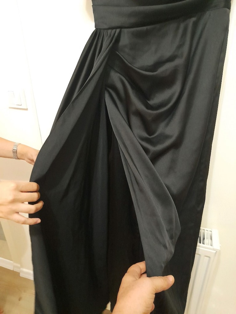 abiye elbise 40 beden bir kere giyildi 3200'e alındı 800 TL'ye satılık - 2