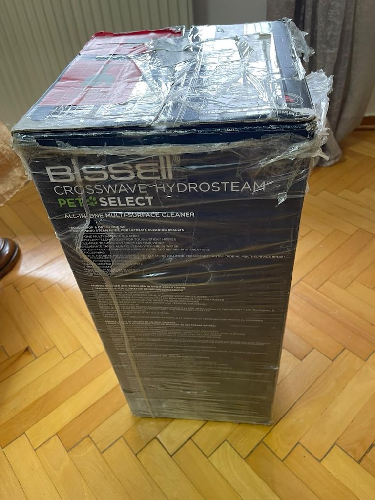 bissel 3527N crosswave hyudrosteam pet select buharlı süpürge makinası - 3