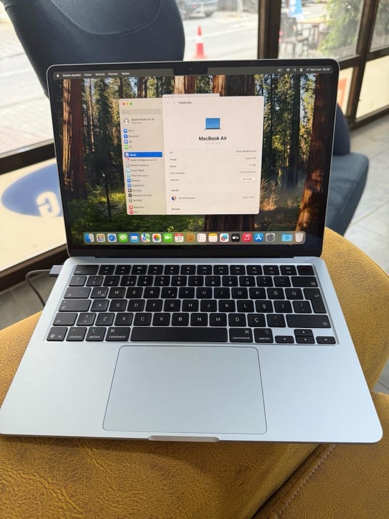 APPLE MACBOOK M4 İŞLEMCİ HATASIZ 16 AY GARANTİLİ 16GB RAM 256GB SSD - 4