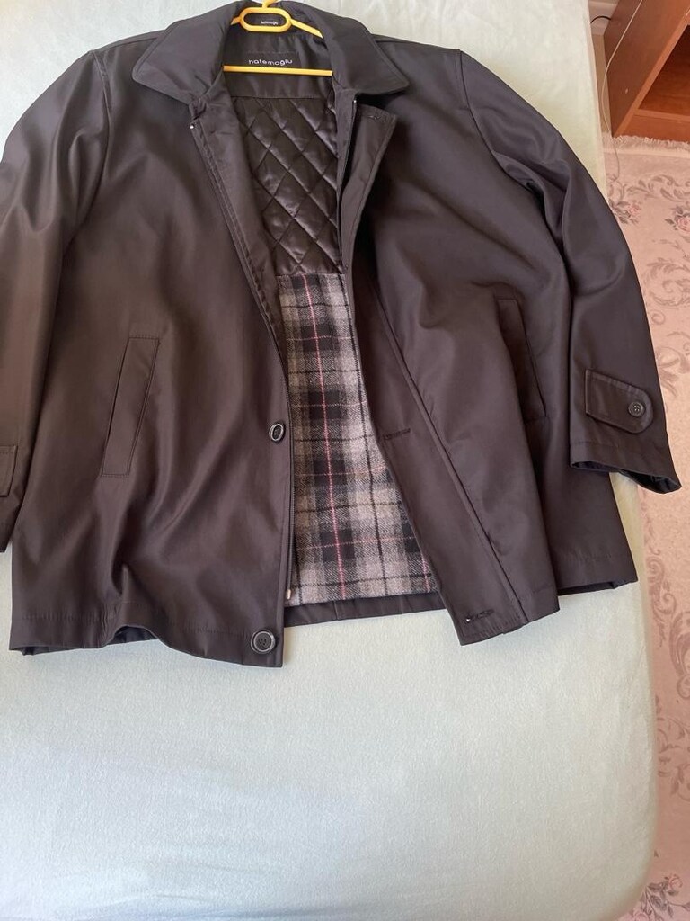 Hatemoğlu Erkek Siyah Kaban / Mont – Temiz Durumda (XL Beden) - 3