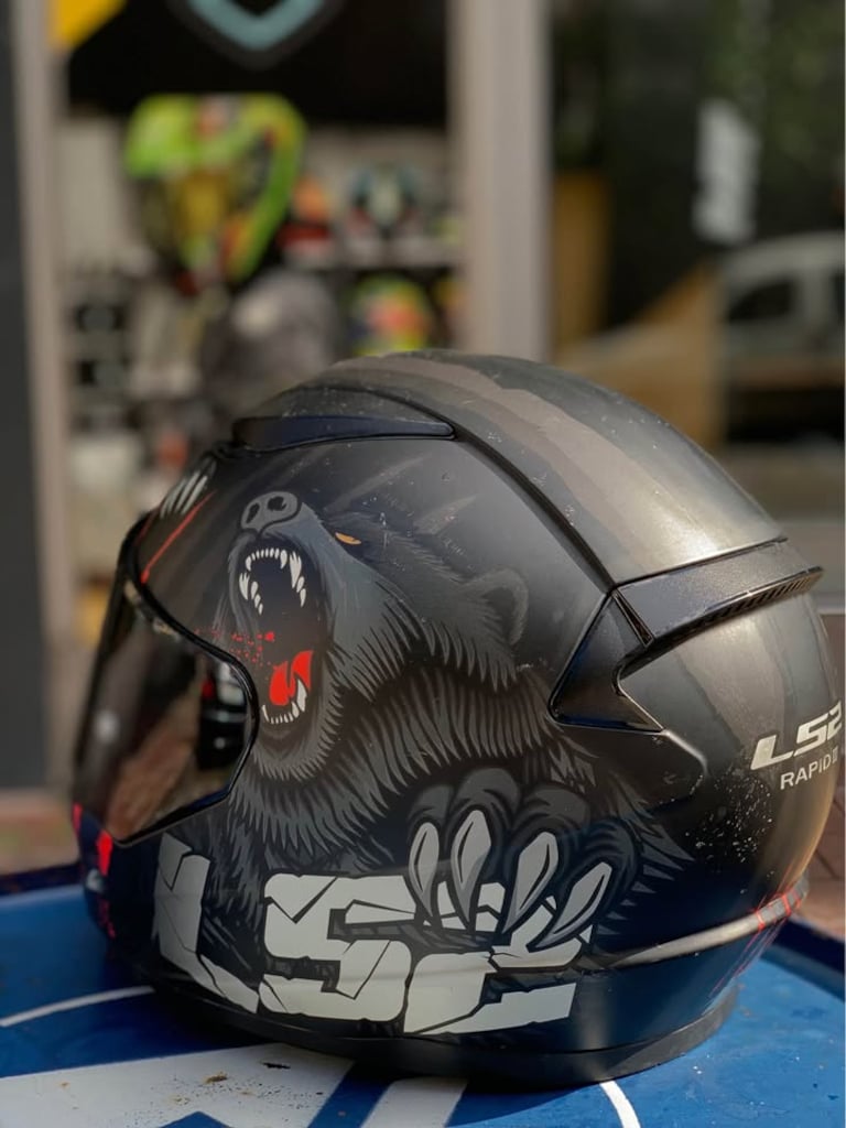 TERTEMİZ SORUNSUZ LS2 RAPID FULFACE KASK - 3